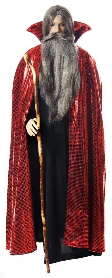 red cape suit